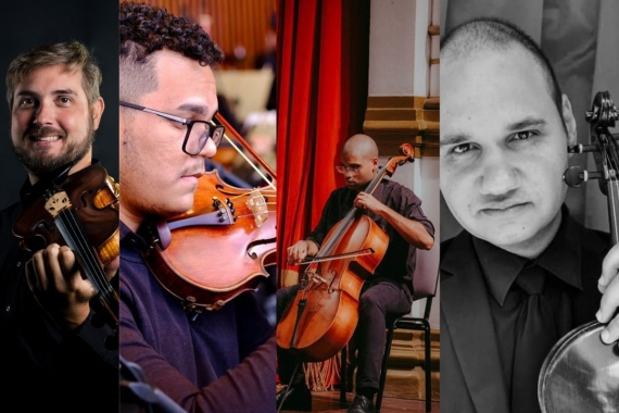 Quarteto Natal estreia no Concertos Potiguares deste sábado (30)