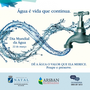 ARSBAN realiza ações em comemoração à Semana da Água