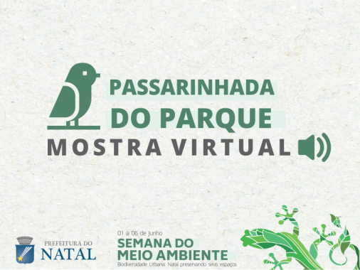 Sema 2020: mostra virtual “Passarinhada do Parque” permite ouvir canto dos pássaros 