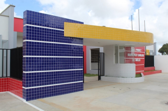 Construção da nova sede do CMEI Professora Marluce Carlos de Melo é finalizada