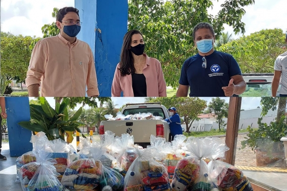 Semtas e Busão Solidário realizam novas entregas de cestas básicas