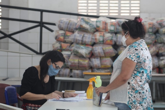 Prefeitura alcança a marca de 18.523 cestas da Merenda no Lar em apenas seis dias de distribuição