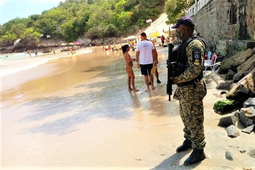 Guarda Municipal reforça patrulhamento em Ponta Negra focado na preservação do Morro do Careca