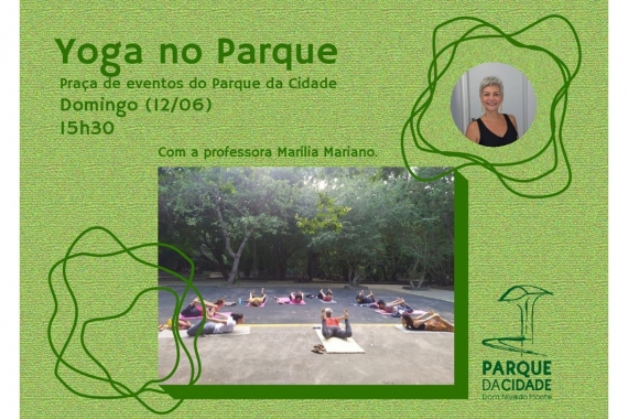 Parque da Cidade lança domingo(12) o projeto yoga no parque