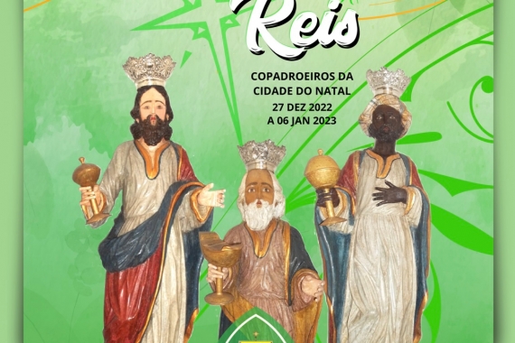 Encerramento da Festa dos Santos Reis tem missas, procissão e programação musical 
