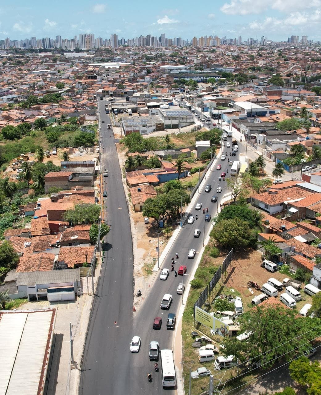 Trânsito da avenida Felizardo Moura será liberado na próxima segunda-feira (16)