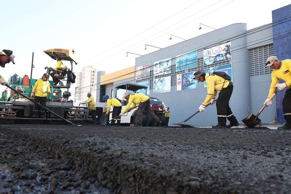 Operação tapa buracos trabalhou em quase 500 vias com asfalto e substituição de paralelepípedos
